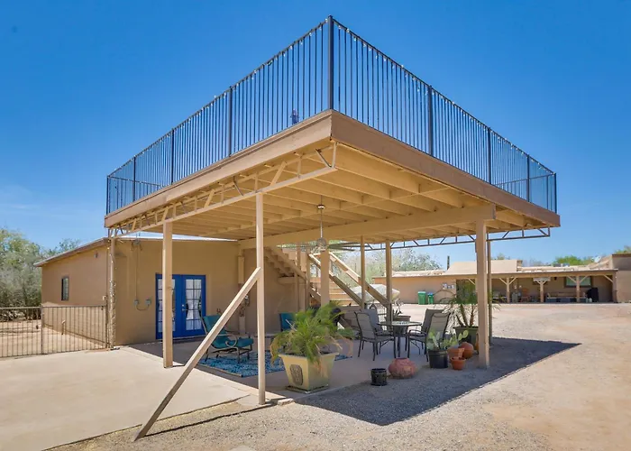 Retreat With Pool, And Rooftop Views! * Oro Valley
